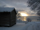 Vinterdag ved museet. Foto: Torunn Sandstad Næss
