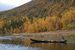 Elvebåt i høstfarger_75x50