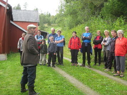 På Heggdalsnes. Jostein Haugberg. Foto: Kåre Bjerkan