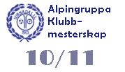 LOGO - Klubbmesterskapet 10-11