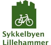 Sykkelby illustrasjon