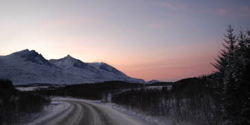 Fra Kleivskarveien. Januar 2012. Fotograf Gunnar Eivind Nilsen