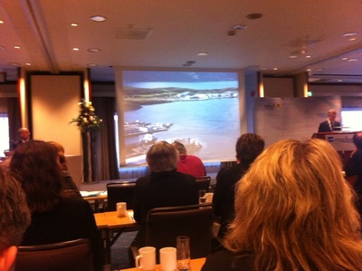 Jonas Gahr St&oslash;re p&aring; Nordlandskonferansen. Foto: Ordf&oslash;rer B&aring;rd Anders Lang&oslash;