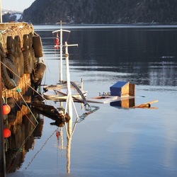 Sunket båt Kjerringvika