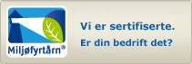 Milj&oslash;fyrt&aring;rnsertifiserte