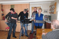 Filmteamet i arbeid Filmteamet i arbeid