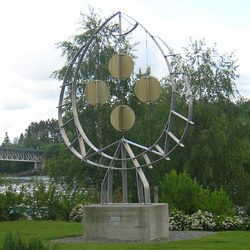 Nils Aas si flyndre i Muustrøparken.