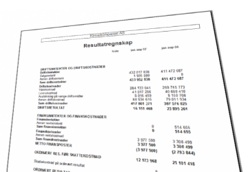 resultatregnskap