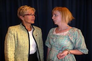 Liv Signe Navarsete og Ida Stuberg Liv Signe Navarsete og Ida Stuberg