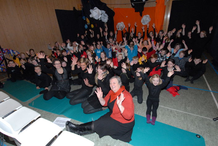 Forestilling ved Utøy skole Forestilling ved Utøy skole