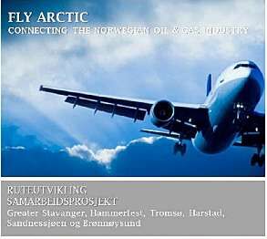 Fly Arctic - rapport om rutenettutvikling mellom Nordland/Stavanger-regionen