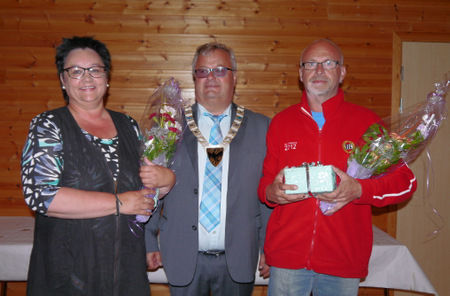 Gullur for 25 års tjeneste