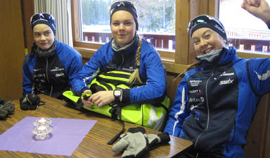 Malin , Kristine og Alise