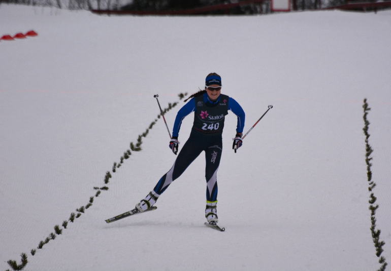 Alise,siste metra inn mot mål