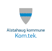 stående logo kom