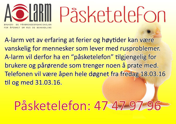 A-Larm påsketelefon