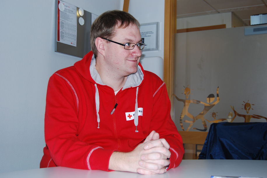 Ruben Lindgren i Malvik Røde Kors