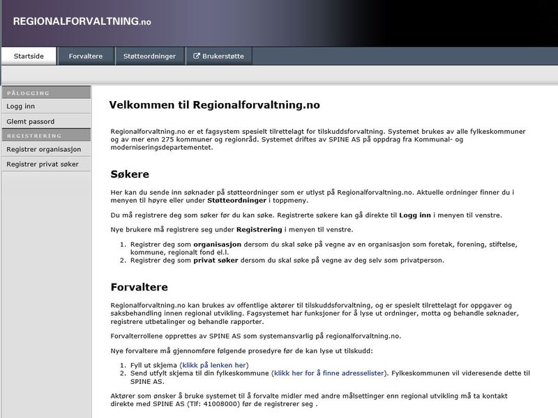 Regional forvaltning