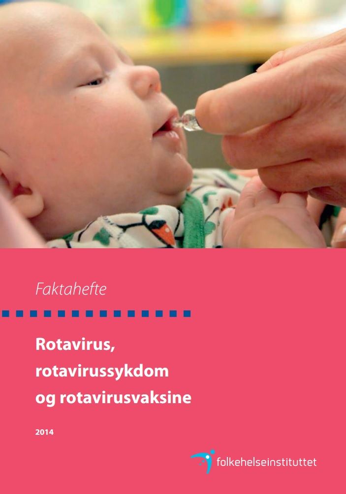 Informasjonsbrosjyre angående rotavirus, rotavirussykdom og rotavirusvaksine