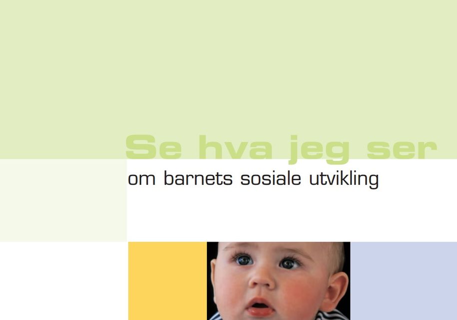 Brosjyre om barnets sosiale utvikling