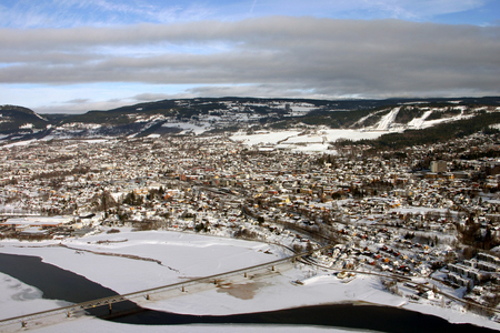 Oversiktsbilde, Lillehammer kommune