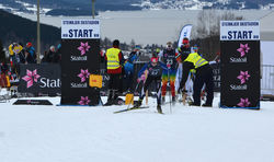 Alise ut fra start i skøyting