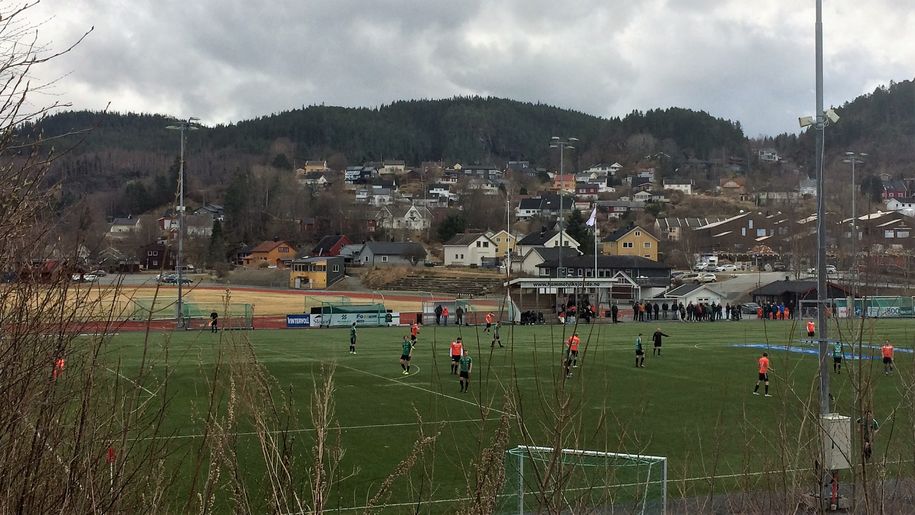 Bilde av Øya Stadion i Hommelvik