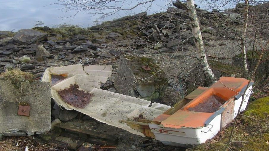 Båtaksjon 2017 - innsamling av båtvrak og eierløse båtvrak i Malvik kommune - hovedbilde