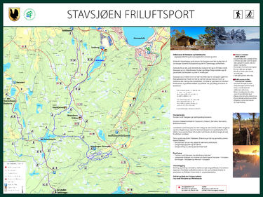 Slik ser informasjonstavlen ut