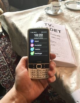 Roy-Morten Østerbøl Mobil med både tastatur og touchskjerm - SmartVision 2