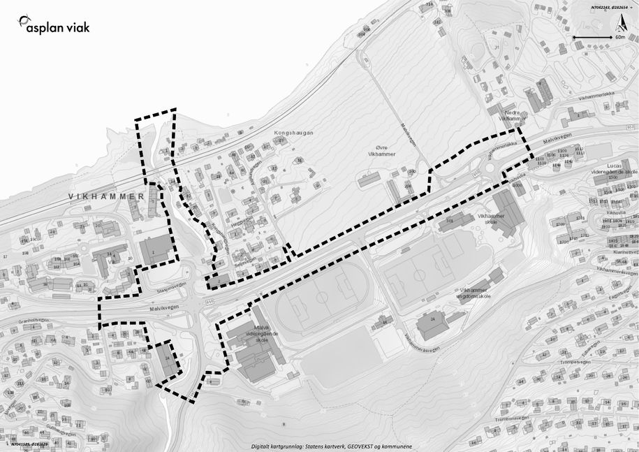 Planavgrensning miljøgate