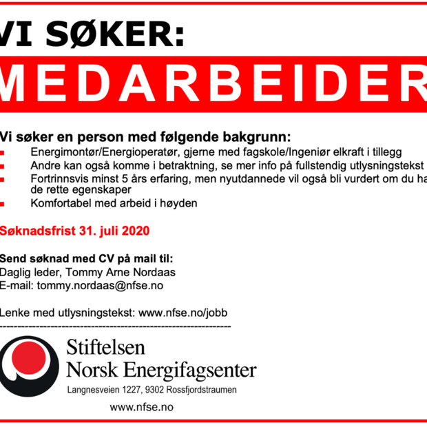 Utlysning søkerrunde 2