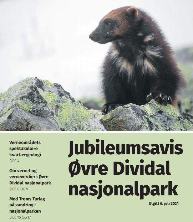 Jubileumsavis Øvre Dividal nasjonalpark