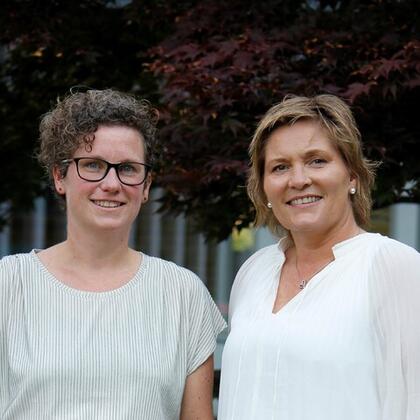 Mari-Kristine Morberg og Aina Drage er mobbeombod i Vestland