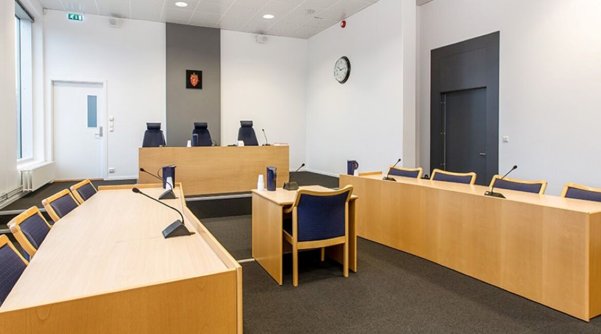 Picture of a courtroom in the Child Welfare Tribunal