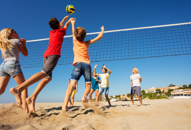 Beach volleyball