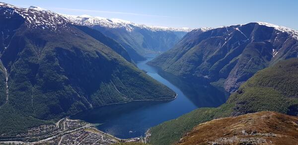 Fjordutsikt frå Årdal