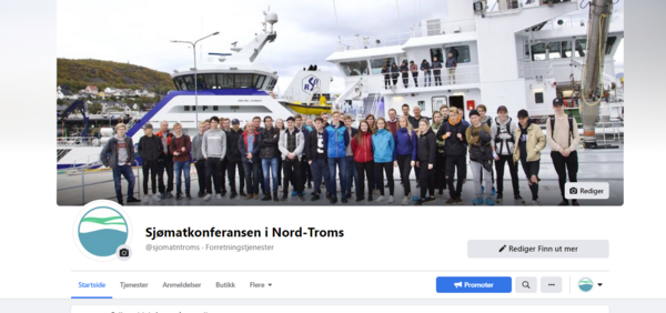 Facebooksida Sjømatkonferansen i Nord-Troms