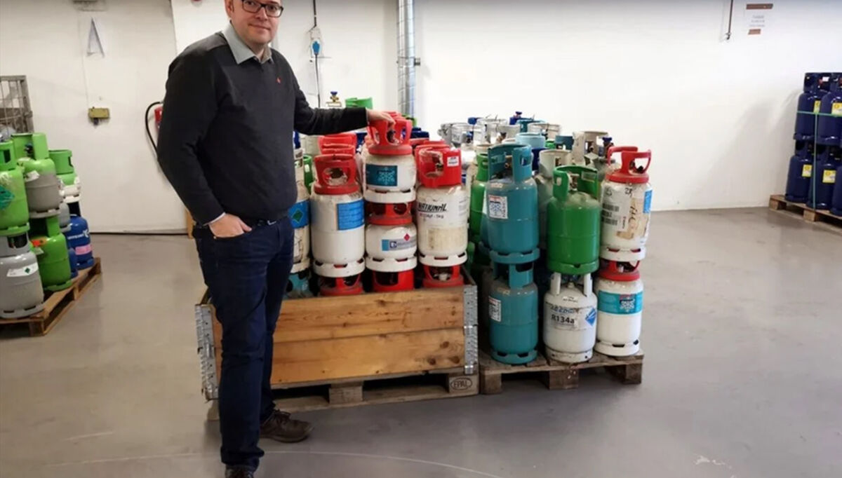 – F-gassforordningen har vært en drivkraft for reduksjon i bruk av f-gasser i Norge og EU, sier Espen Rønning, fagsjef i VKE.