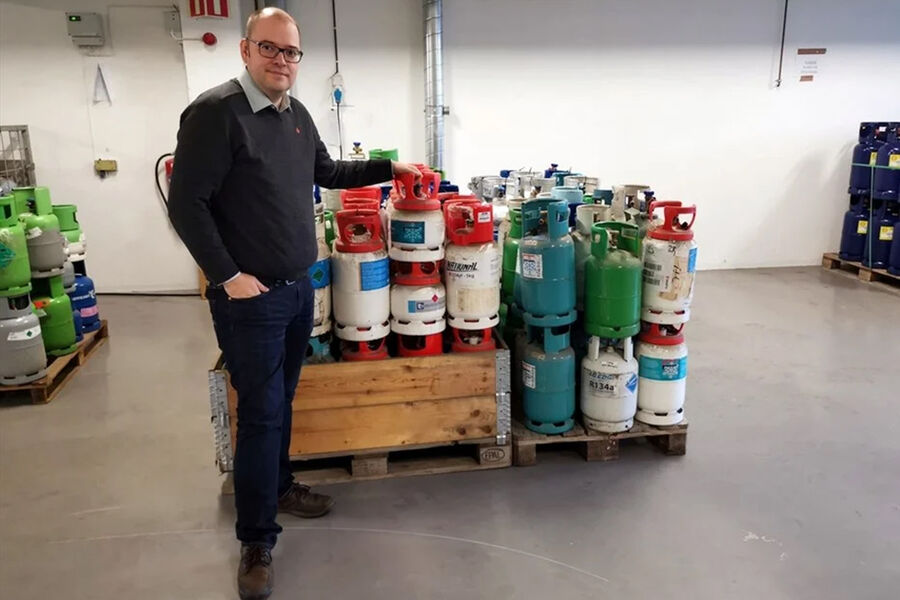 – F-gassforordningen har vært en drivkraft for reduksjon i bruk av f-gasser i Norge og EU, sier Espen Rønning, fagsjef i VKE.