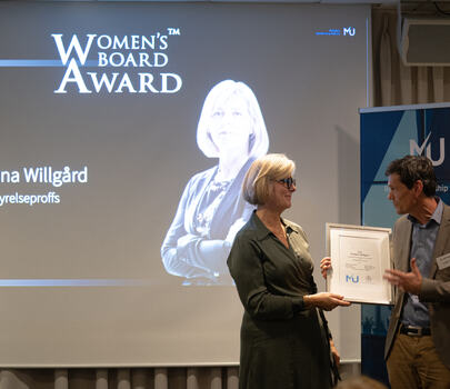 Kristina W award from School of Economics