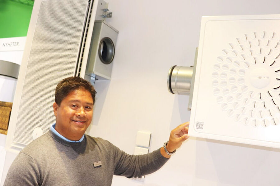 Bilde: Vergel Bagayan regionssjef i Swegon