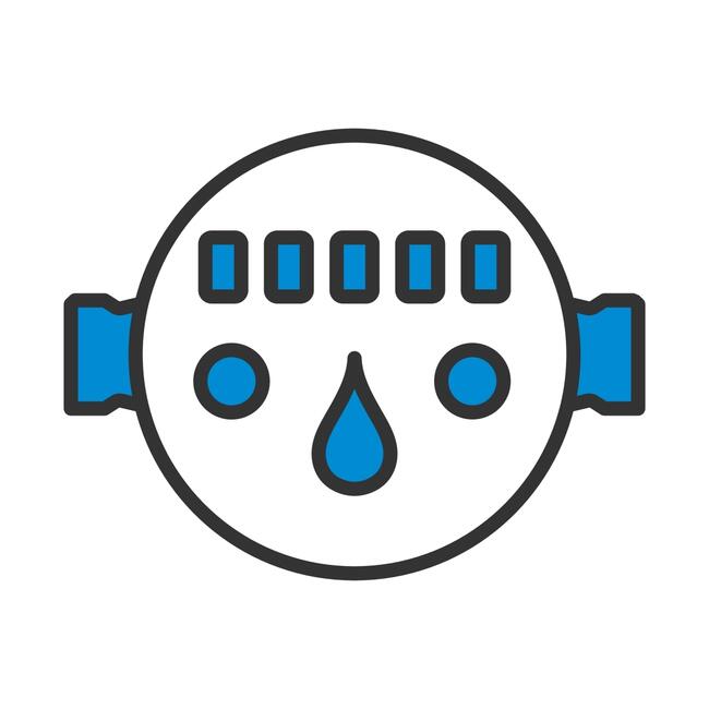 57256581-water-meter-icon