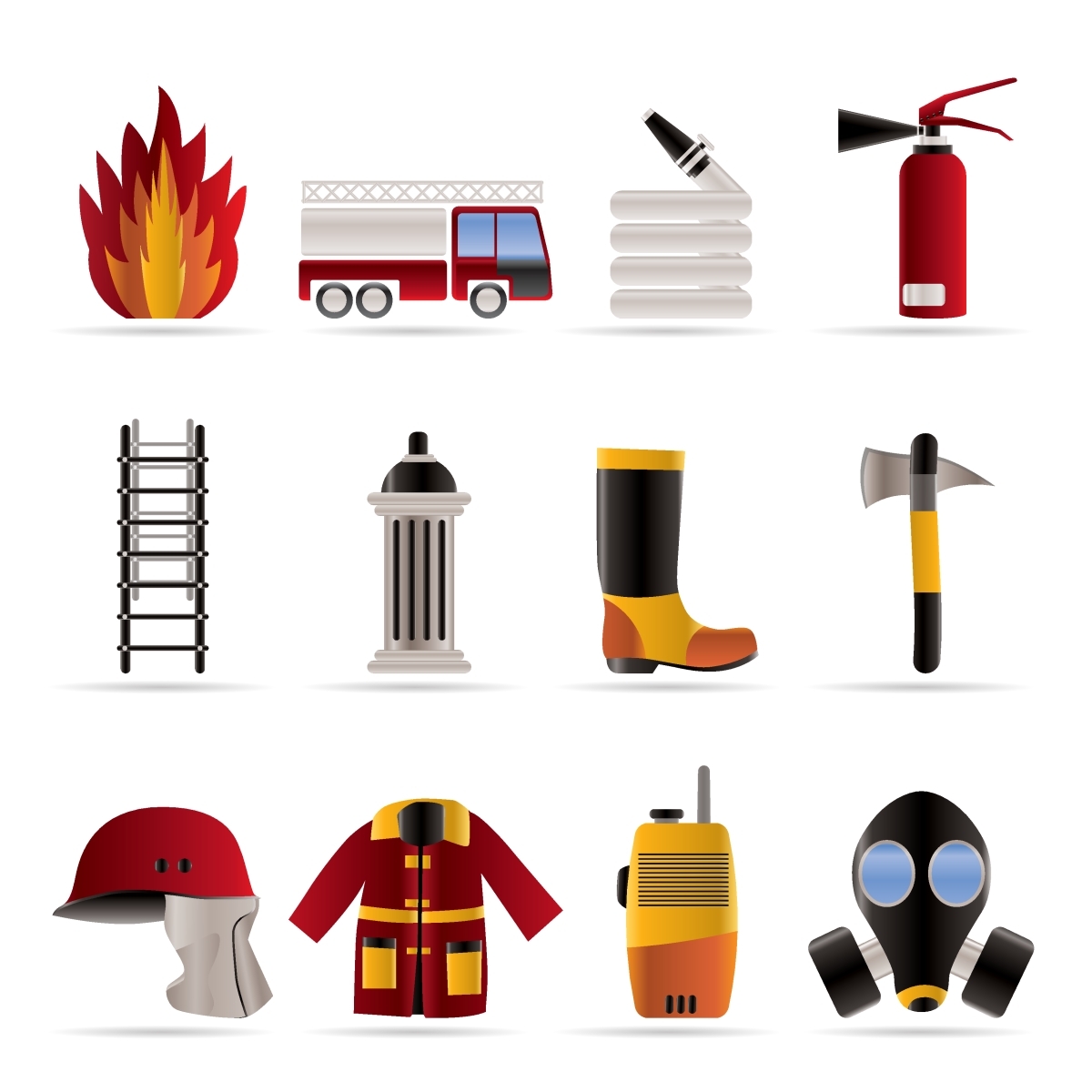  1739907 fire brigade and fireman equipment icon