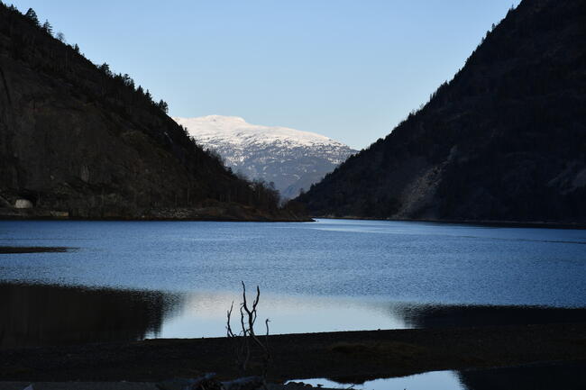 Illustrasjonsbilete av Lærdalsfjorden