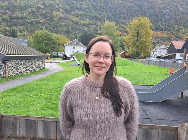 Anne Margrete Hatlelid, styrar i Lærdalsøyri barnehage