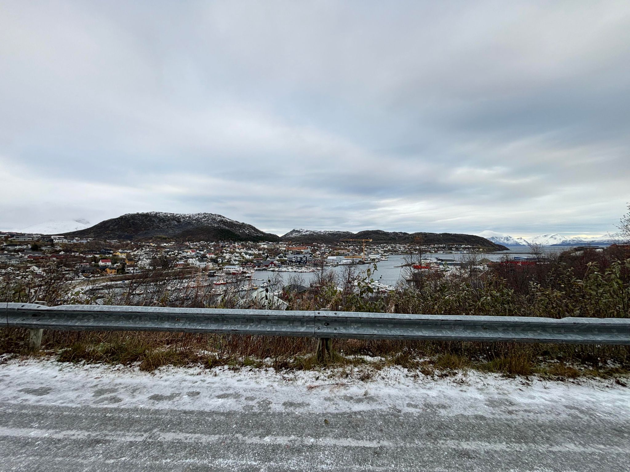 Overblikksbilde av Skjervøy