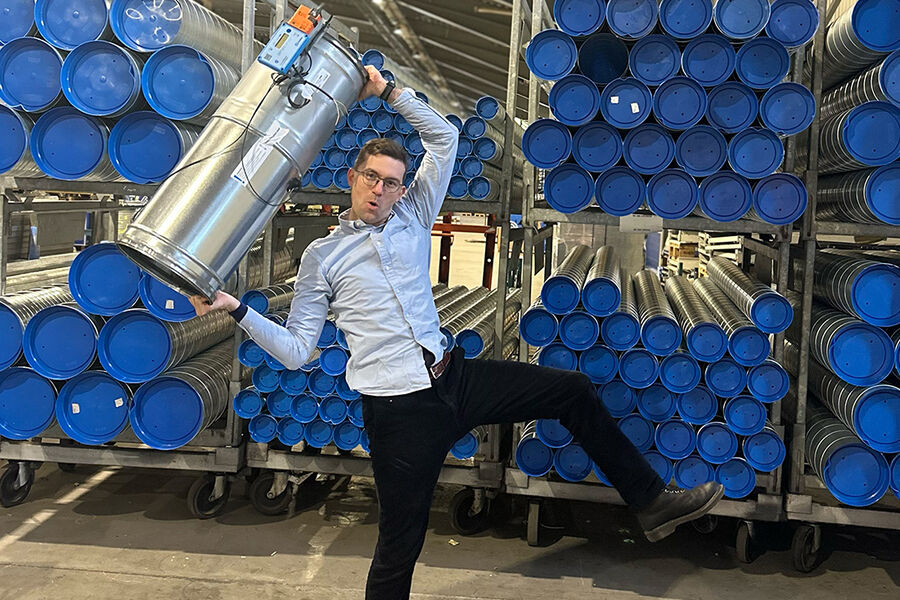 Martin McGloin blir Lindabs nye produktambassadør, eller, rett og slett, en “airfluenser”. Martin McGloin blir Lindabs nye produktambassadør, eller, rett og slett, en “airfluenser”.