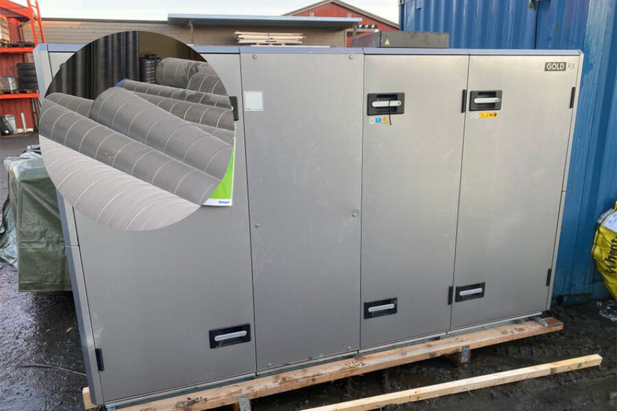 Illustrasjonsbilde - Swegon Gold ventilasjonsaggregat.