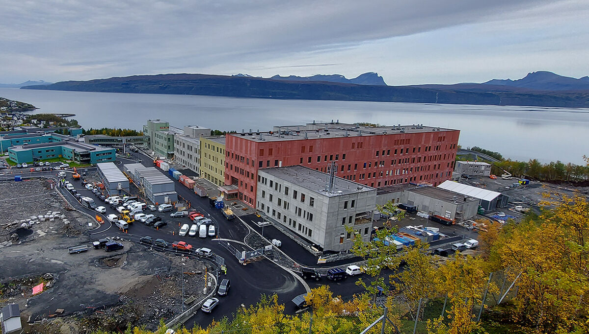 Nye Narvik Sykehus. Foto: Tore Karlsen, Universitetssykehuset Nord-Norge